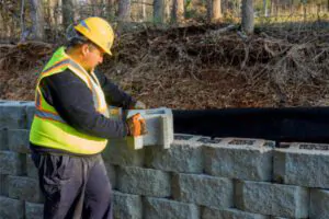 steps to build a retaining wall